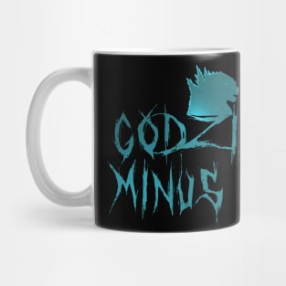 godzilla // blue glow Mug